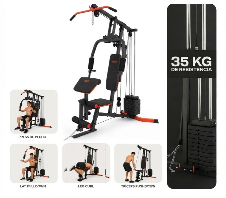 MAQUINA DE ENTRENAMIENTO MULTIFUNCIONAL 35KG -  - 