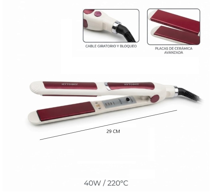 PLANCHITA DE PELO 40W 220C° -  - 