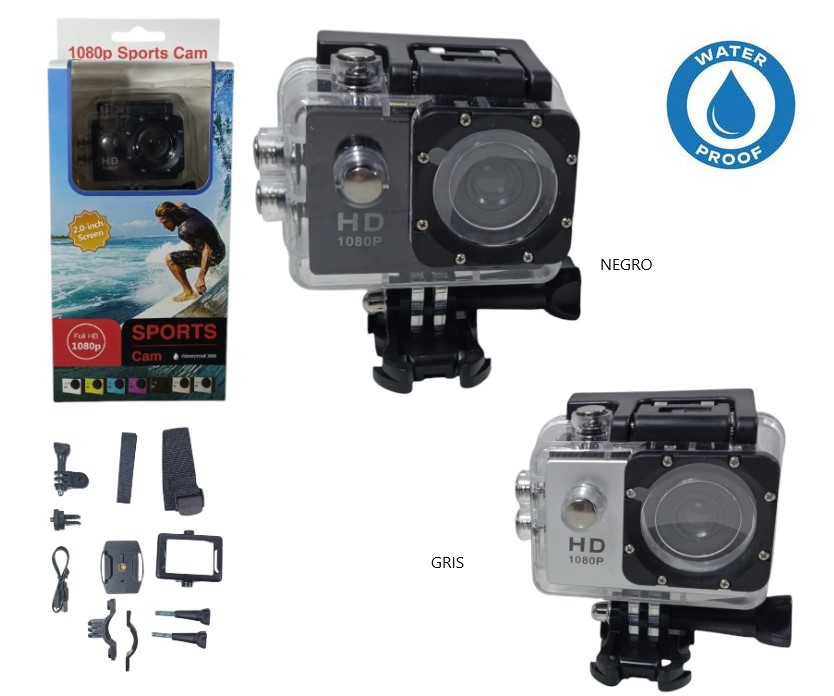 CAMARA GOPRO DEPORTIVA  -  -  -  -  -  -  -  -  - 