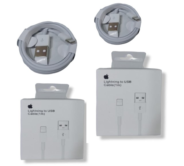 CABLE USB IPHONE MD818ZM CON LOGO  -  -  -  -  -  