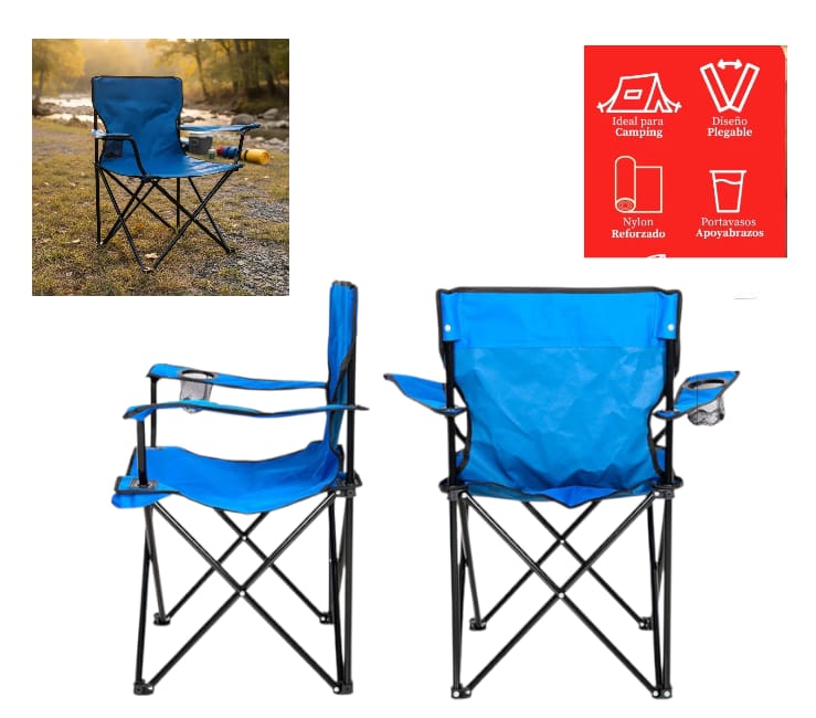 (BS)SILLA DIRECTOR PLEGABLE R258520  -  -  -  -  -
