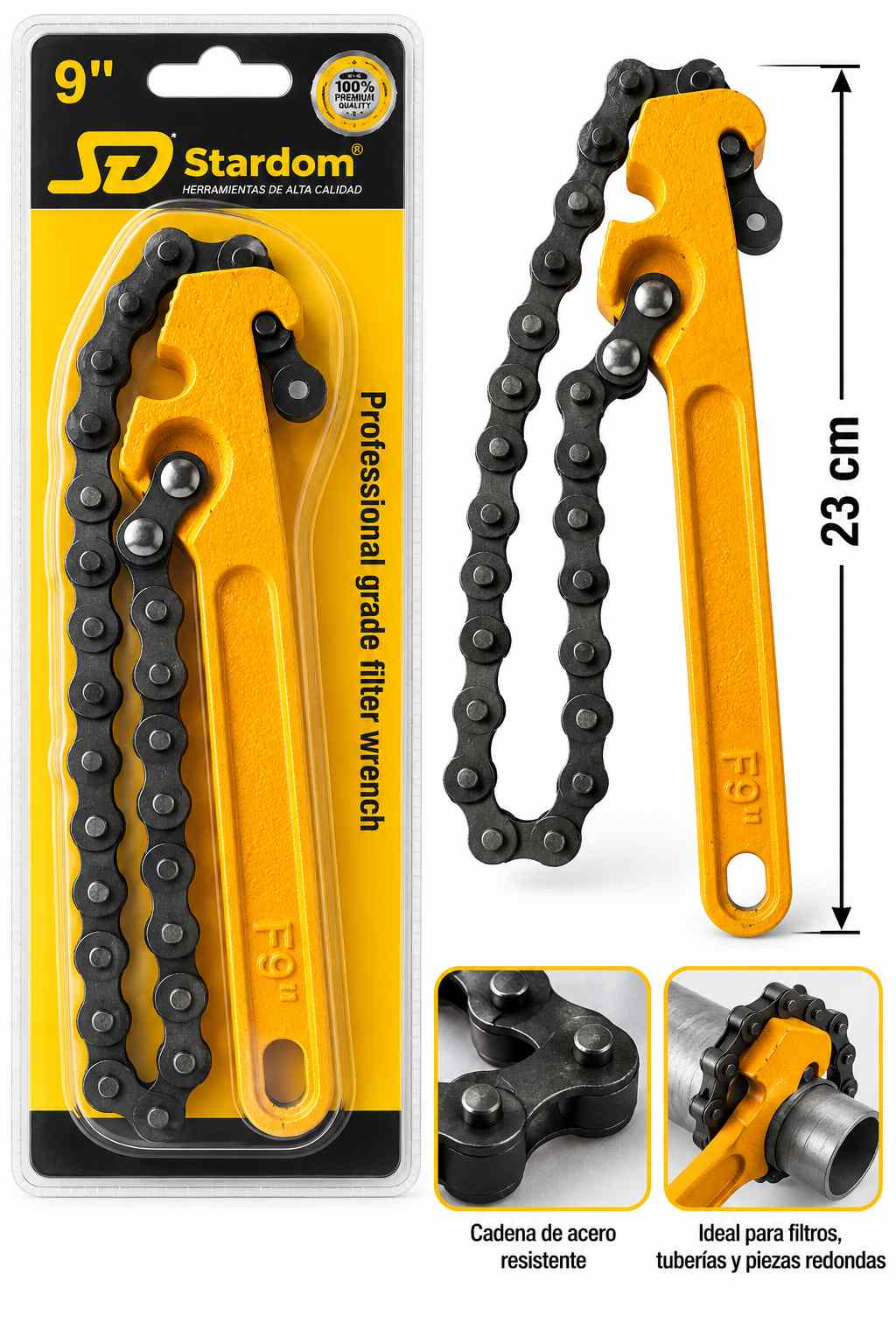 LLAVE A CADENA SACA FILTRO 9