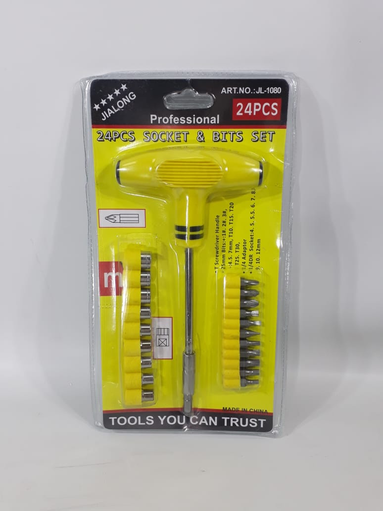 LLAVE T SET 24 PCS 1080 -  -  -  -  -  -  -  -  - 